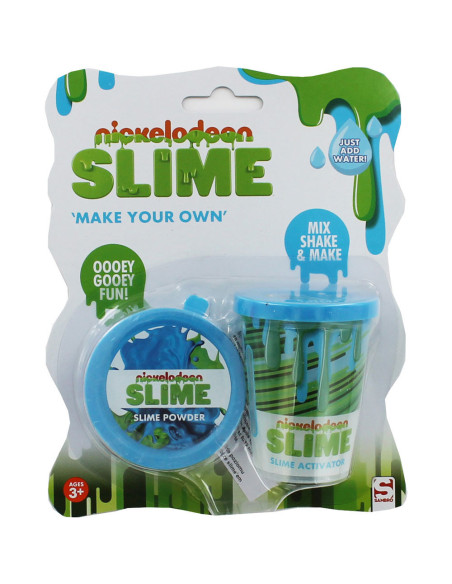 Nickelodeon Csináld magad Slime készlet - Rázd és Készíts - Kék - 