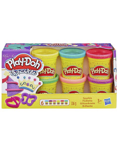 Színes csillámló gyurmaszett - Play-Doh Sparkle - 