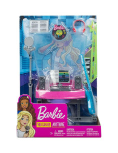Barbie Hangstúdió kiegészítő játékszett - karrier - Mattel - 