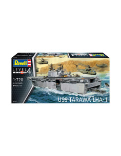 USS Tarawa LHA-1 támadóhajó - Revell 05170