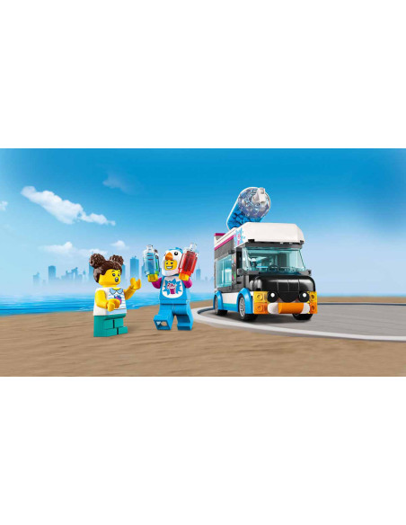 Pingvines jégkása árus autó - Lego City - 60384