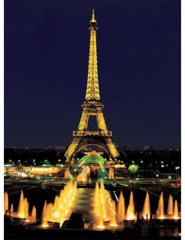 Eiffel-torony - 1000 db-os neon puzzle - Educa 10114 - 