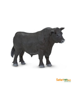 Fekete Agnus bika figura - Safari 160729 - 